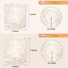 WUQID Glitter Higher Silicone Boot Compatible with Stanley Quencher H2.0 40oz 30oz 20oz & IceFlow Flip 30oz 20oz, Tumbler Cups Anti-Slip Bottom Sleeve Cover view 4