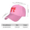 187th Rakkasan Baseball Cap Mens Womans Adjustable Hats Washable Sandwich Caps Pink view 4