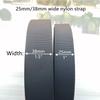 YunYunStrap Nylon Webbing 1 inch 1.5 inch Nylon Strap Webbing Straps for Backpack, Belt, Indoor or Outdoor Gear, DIY Crafting, Handles, Luggage, Slings view 3