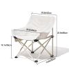 Camping Chairs, Ultralight Folding Camping Chair, Heavy Duty Portable Compact for Outdoor Camp, Travel, Beach, Picnic, Festival, Hiking, Lightweight Backpacking (Color : B) view 3