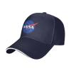 EIRAL NASA Logo Baseball Cap Man's Woman's Adjustable Sun Hat Washable Sun Hat Navy Blue view 1