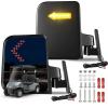 Golf Cart Mirror Universal with Turn Signal Light Golf Cart Side Mirrors Rear view Mirrors for Club Car Ezgo Yamaha Side Mirrors Golf Cart for Club Car EZGO Yamaha view 1