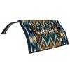 EQUIGEAR Western Ranch Horse Saddle Blanket New Zealand Wool Western Design Handmade Saddle Blanket Top Wool Pad Sensor Flex (Customization Available) ZB-028 (34" x 42") view 2