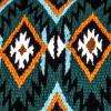 EQUIGEAR Western Ranch Horse Saddle Blanket New Zealand Wool Western Design Handmade Saddle Blanket Top Wool Pad Sensor Flex (Customization Available) ZB-028 (34" x 42") view 3