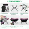 SDMKA Pretty Waterfall Outdoor Folding Table for Camping, Beach & Picnic  Portable, Easy-to-Carry Camping Side Table with Durable Bag for BBQ, Camp Use view 4
