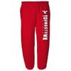 Youngstown State University Officially Licensed Apparel - Team Color Jogger Sweatpants, Red, Small view 1