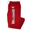 Youngstown State University Officially Licensed Apparel - Team Color Jogger Sweatpants, Red, Small view 2