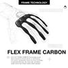 uhlsport Supergrip+ Flex Frame Carbon Goalkeeper Gloves Size 11, Black view 4