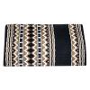 EQUIGEAR Western Ranch Horse Saddle Blanket New Zealand Wool Western Design Handmade Saddle Blanket Top Wool Pad Sensor Flex (Customization Available) ZB-035 (34" x 32") view 1