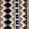 EQUIGEAR Western Ranch Horse Saddle Blanket New Zealand Wool Western Design Handmade Saddle Blanket Top Wool Pad Sensor Flex (Customization Available) ZB-035 (34" x 32") view 3