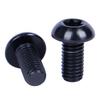 UHDFBDHF 6PCS Titanium Bike Screw M5x10mm Bicycle Disc Brakes Rotor Bolts Torx T25 Head (Black) view 4
