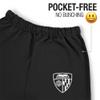 LOGOVISION Johns Hopkins University School Logo Mens Jogger Sweatpants, Black, Medium view 3