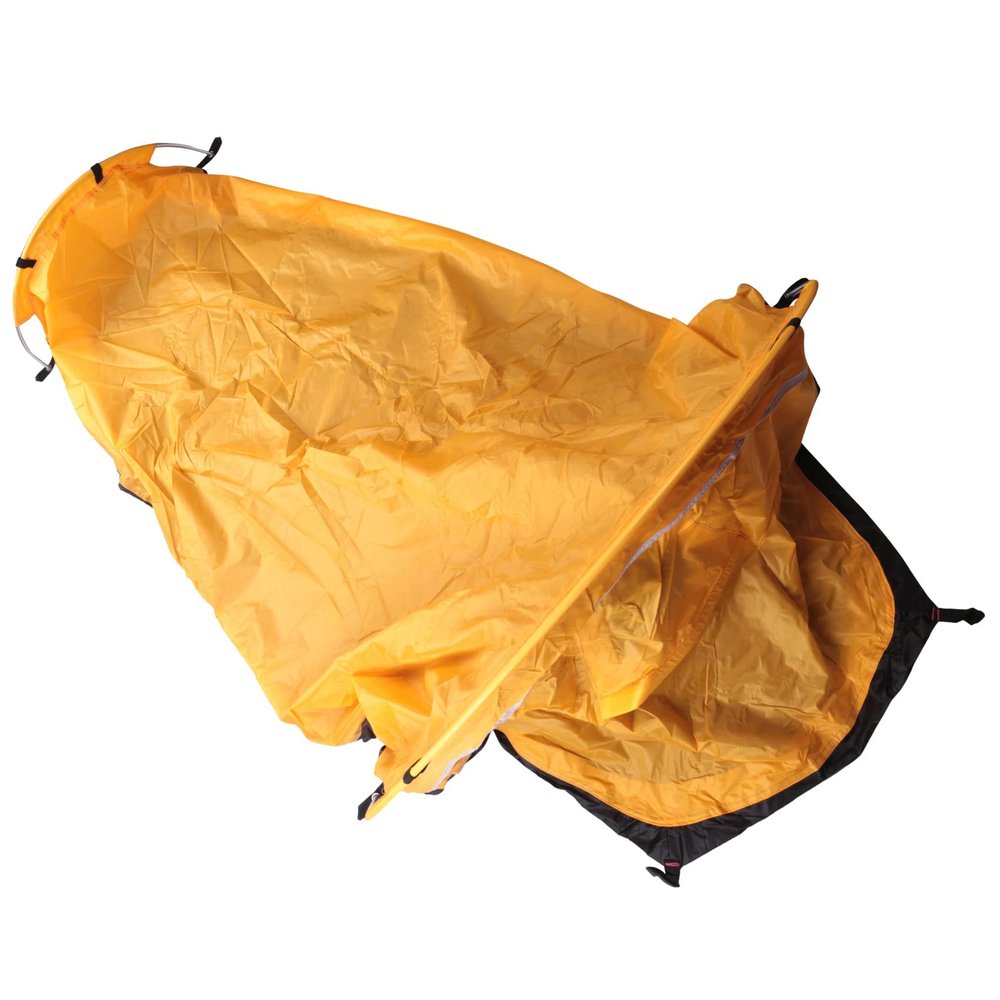 ALOEU Ultralight Bivvy Tent Single Person Backpacking Bivy Tent Waterproof Bivvy Sack for Outdoor Camping Survival Travel