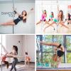 YXXSDP Portable Dance Pole Kit 45mm, Adjustable Height 2.3-2.7cm Spinning & Static Dancing Pole, Fitness Steel Column for Gymnasium Bedroom Apartment view 2