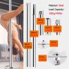 YXXSDP Adjustable Dance Pole for Home Spinning, Portable Heavy-Duty Stripper Pole Fitness Equipment, Complete Set of Accessories, Club Bar Gym Party Dancing Room Use (Color : Pink) view 3