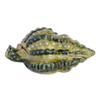 LiuliuBull Sea Scallop Shell Jewelry Trinket Box, Hinged Rhinestone, Enameled Sealife Craft, Vintage Nautical Gift view 2