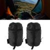 Pilipane Compression Stuff Sack, 2Pcs Outdoor Camping Sleeping Bag and Sleeping Bag Compression Sack Travel Adult Compression Storage Bag, Great Sleeping Bags Clothes Camping Hiking Backpacking view 2