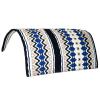 EQUIGEAR Western Ranch Horse Saddle Blanket New Zealand Wool Western Design Handmade Saddle Blanket Top Wool Pad Sensor Flex (Customization Available) ZB-034 (34" x 34") view 3