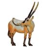 LiuliuBull Antelope Trinket Box Wild Animal Figurine Metal Collectibles Ring Necklace Earring Holder Home Decoration Novelty Gift view 2