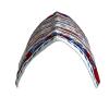 EQUIGEAR Western Ranch Horse Saddle Blanket New Zealand Wool Western Design Handmade Saddle Blanket Top Wool Pad Sensor Flex (Customization Available) ZB-040 (36" x 42") view 3