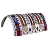EQUIGEAR Western Ranch Horse Saddle Blanket New Zealand Wool Western Design Handmade Saddle Blanket Top Wool Pad Sensor Flex (Customization Available) ZB-040 (36" x 42") view 4