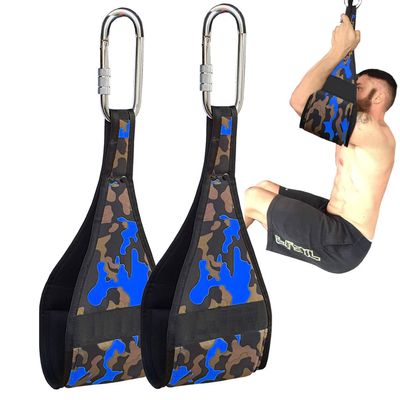 Generic Ab Straps Set | Pair of Hanging Straps for Pull Up Bar Workout, Fitness, Gym and Abdominal Exercises