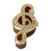 LiuliuBull Creative Gifts Musical Note Trinket Box Ring Holder Jewelry Container view 2