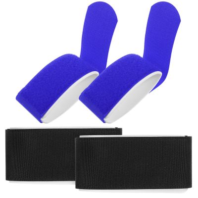 Sosoport 4pcs Snowboard Fixing Straps Sled Tie Rope for Ski Transport Ski Band Easy to Use for Sports Carrying