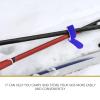 Sosoport 4pcs Snowboard Fixing Straps Sled Tie Rope for Ski Transport Ski Band Easy to Use for Sports Carrying view 3