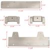 Supra Boat Jump Seat Support Brackets 114066 | UMC-136 SS (Kit) view 4