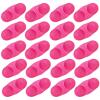 20Pcs Fishing Rod Fishing Double Rattle Beads Dual Alert Bell Compact Size Portable Fishing Line Rattles Sea Fishing Attractor Bell Beads Hot Pink view 1