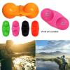 20Pcs Fishing Rod Fishing Double Rattle Beads Dual Alert Bell Compact Size Portable Fishing Line Rattles Sea Fishing Attractor Bell Beads Hot Pink view 3