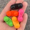 20Pcs Fishing Rod Fishing Double Rattle Beads Dual Alert Bell Compact Size Portable Fishing Line Rattles Sea Fishing Attractor Bell Beads Hot Pink view 4