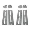 A.A 10" Galvanized Swivel and Top Bunk Bolster Bracket for Boat Trailer, Heavy Duty (4 Pack) view 1
