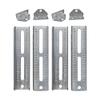A.A 10" Galvanized Swivel and Top Bunk Bolster Bracket for Boat Trailer, Heavy Duty (4 Pack) view 2