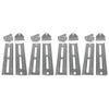 A.A 10" Galvanized Swivel and Top Bunk Bolster Bracket for Boat Trailer, Heavy Duty (8 Pack) view 1