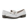 CLIFFS BY WHITE MOUNTAIN Women's Galeena Cushioned Loafer Flat, White/Smooth, 6 M view 2
