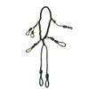 HuntEmUp Ultimate Round Braided Duck Call Lanyard 4 Double Loops & Whistle Clip Durable Paracord Goose Call Holder Waterfowl Hunting Lanyard for Dog Trainers & Gun Dog Hunters view 1