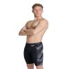 ARENA Men's Swim Jammer Halftone Team Print MaxLife Athletic Swimwear Professional Training Swimsuit Sports Bathing Suit, Black/Team Black, US Size 22 view 1