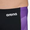 ARENA Men's Swim Jammer Halftone Team Print MaxLife Athletic Swimwear Professional Training Swimsuit Sports Bathing Suit, Black/Team Purple, US Size 38 view 4