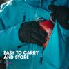 HydraPak Stow Collapsible Water Bottle  500ml  Ultralight, Leak-Proof, BPA-Free, Filter Compatible Travel & Hiking Flask - MTN Tahoe Blue view 3