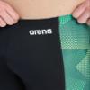 ARENA Men's Swim Jammer Halftone Team Print MaxLife Athletic Swimwear Professional Training Swimsuit Sports Bathing Suit, Black/Team Green, US Size 40 view 4