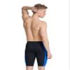 ARENA Men's Swim Jammer Halftone Team Print MaxLife Athletic Swimwear Professional Training Swimsuit Sports Bathing Suit, Black/Team Royal, US Size 42 view 2