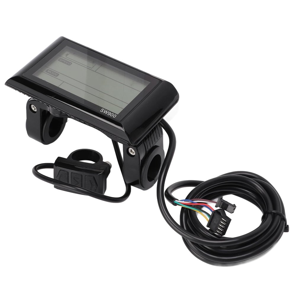 Vomeko SW900 E-Bike LCD Display - A Versatile and Electric Bicycle Part and Accessories,24V 36V 48V 60V 72V Perfect for E-Bike Kit Displays and Electric Bicycle Conversion Kits.