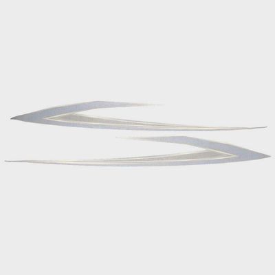 NineFit Basics Godfrey Pontoon Boat Graphic Hull Decal 462872 | Viper Blue (Set of 2)