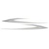 NineFit Basics Godfrey Pontoon Boat Graphic Hull Decal 462872 | Viper Blue (Set of 2) view 2