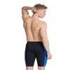 ARENA Men's Swim Jammer Halftone Team Print MaxLife Athletic Swimwear Professional Training Swimsuit Sports Bathing Suit, Black/Team Royal, US Size 20 view 2