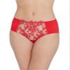 Skarlett Blue Women's Entice Lace Brief 378143, Sangria/Nylon, M view 1