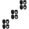 BESPORTBLE 6pairs Shoe Cover Slip Resistant Overshoes for Cycling Neoprene Cycling Accessory Night Visibility Reflective