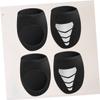 BESPORTBLE 6pairs Shoe Cover Slip Resistant Overshoes for Cycling Neoprene Cycling Accessory Night Visibility Reflective view 4